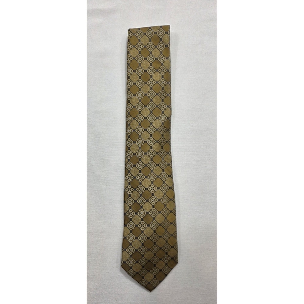 Burma‎ Bibas Vintage Men's Gold Colored Tie.